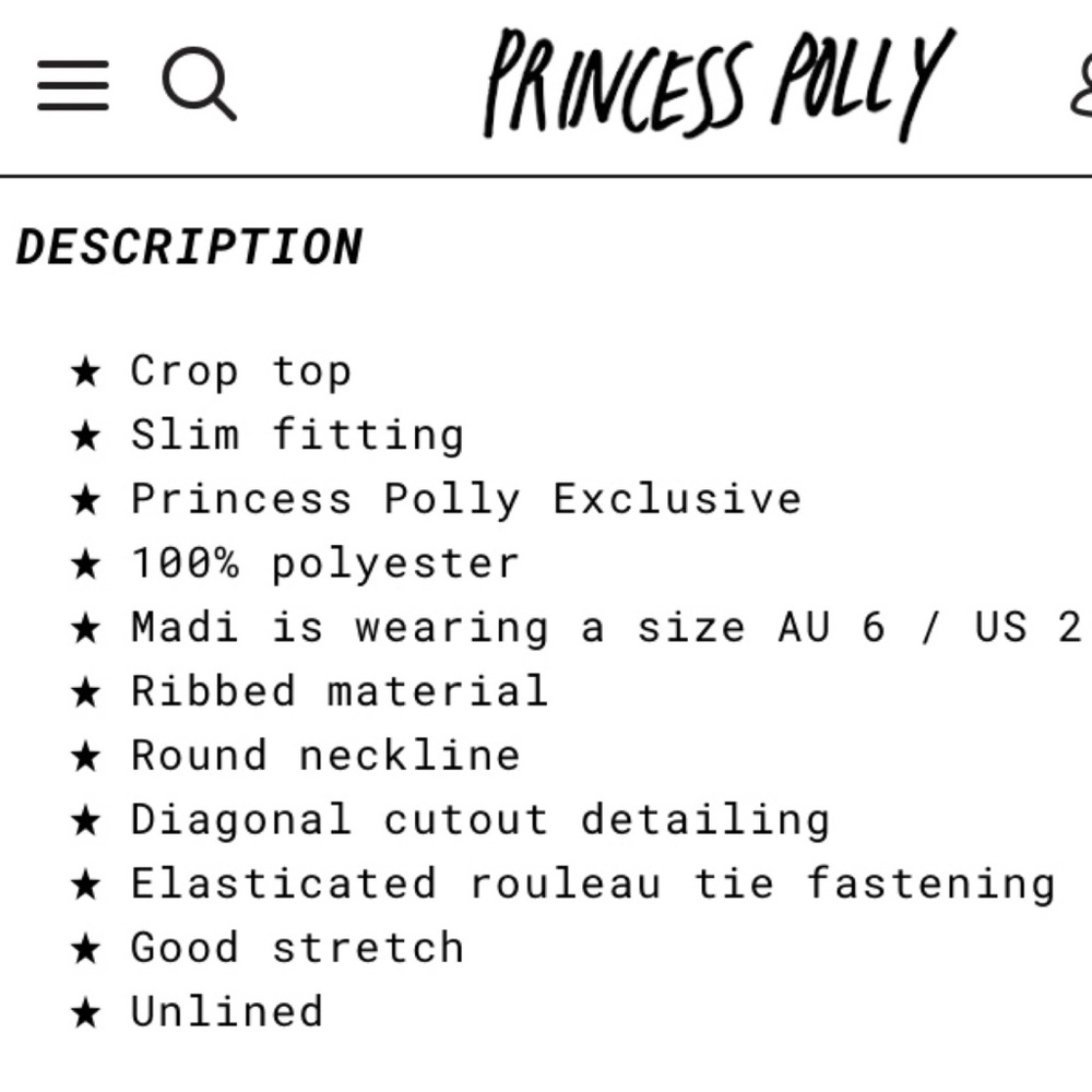 Princess Polly Pink Lace Up Top - Picture 5 of 11